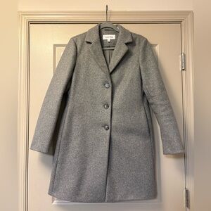 Calvin Klein Women's Classic Gray Trench Coat